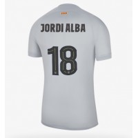 Barcelona Jordi Alba #18 Tredjetrøje 2022-23 Kortærmet